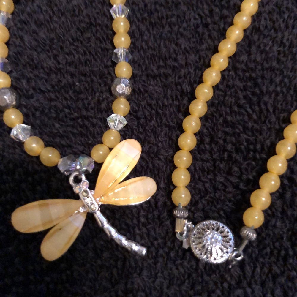 Dragonfly necklace